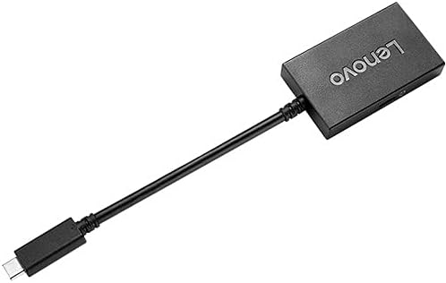 Lenovo USB C para HDMI Plus Adaptador de energia - adaptador de vídeo externo - HDMI - USB -C