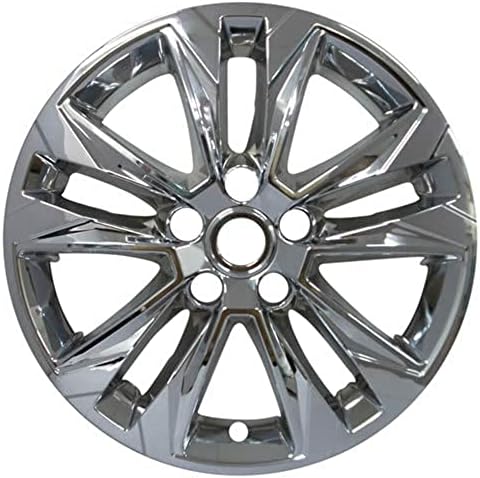 17 Conjunto de pele de roda cromada feita para Chevrolet Trailblazer LS | Tampa de plástico Durável ABS - se encaixa diretamente sobre
