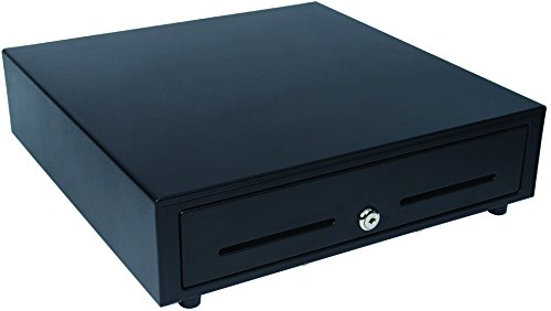 Star Micronics CD3-1616 4 Bill / 8 Moeda Value Series Cash Drawer para moeda canadense com 2 slots de mídia e Cable - Black