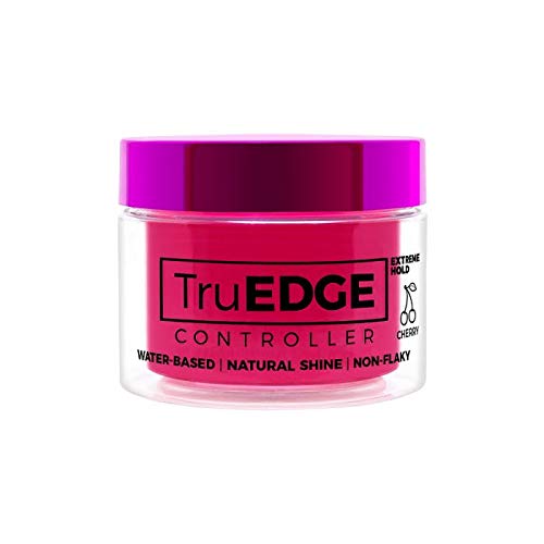 Truedge Controller Extreme Hold Pomade à base de água-brilho ntaural e controle de borda perfumado não-flaky-Perfeito para a tração