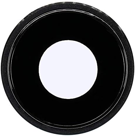 MMOBIEL traseira traseira da câmera de vidro Substituição de lente compatível com o iPhone SE 2022 / SE 2020/8 Series - incl. Adesivo de dupla face, pinça e pano - preto
