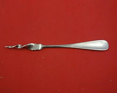 Hand perseguido Rose by Schofield Sterling Silver Butter Pick Original 6 1/8