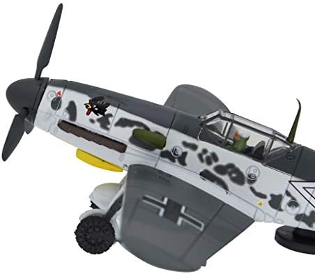 Dinastia Tang 1:72 Messerschmitt BF-109F-4 Fight Ataque Model Metal Metal, Segunda Guerra Mundial Luftwaffe 1942, modelo de avião