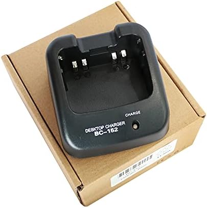 VBLL BC-152 Charger de single de desktop de li de li com adaptador de potência CA para ICOM BP-227 F50 F60 F51 F61 V85 M87