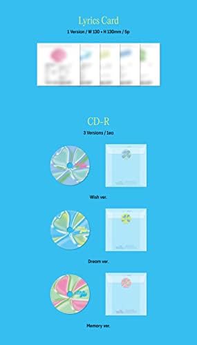 Dreamus Fromis_9 - 5º Mini Álbum do nosso CD+CD+Poster dobrado