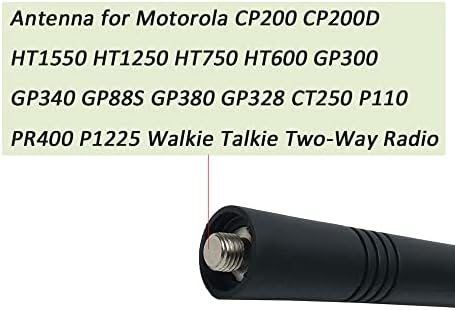 Antena BVMAG HAD9742A VHF 136-174MHz para Motorola CP200 CP200D HT1550 HT1250 HT750 HT600 GP300 GP30 GP380 GP328 CT250 GP88S P110 PR400 P125 WALKIE