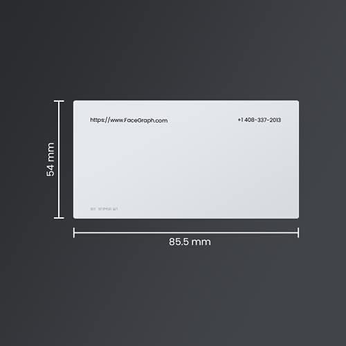 FACEGRAPH compatível com Mifare Classic 1K RFID Cards 13.56MHz ISO14443A branco com UID gravado