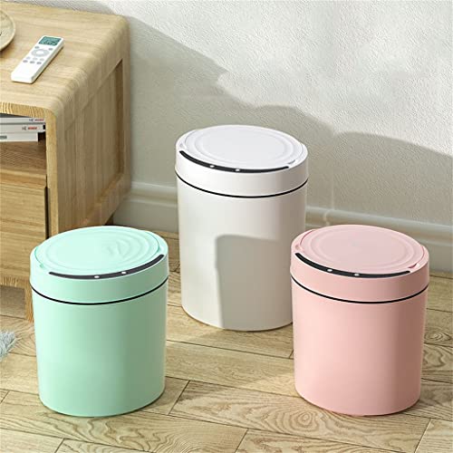 Wenlii Smart Sensor Lixo Bin Cozinha Banheiro Lixo do banheiro pode melhor indução automática Bin à prova d'água com tampa