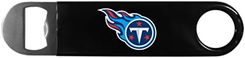 Siskiyou Sports NFL Tennessee Titans Unisex 3 PC Conjunto de churrasco e abridor de garrafas, cores de equipe, tamanho único