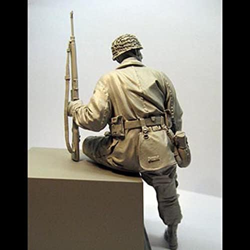 Goodmoel 1/16 Guerra Militar Temática da Guerra da Segunda Guerra Mundial Soldado do Exército do Exército Soldado Modelo Kit/Soldado Desmonte e Dencolido Die Casting Kit/AE-6263