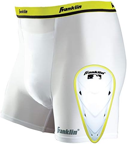 Franklin Sports Baseball Short Short com porta -copos - Tamanhos para jovens e adultos