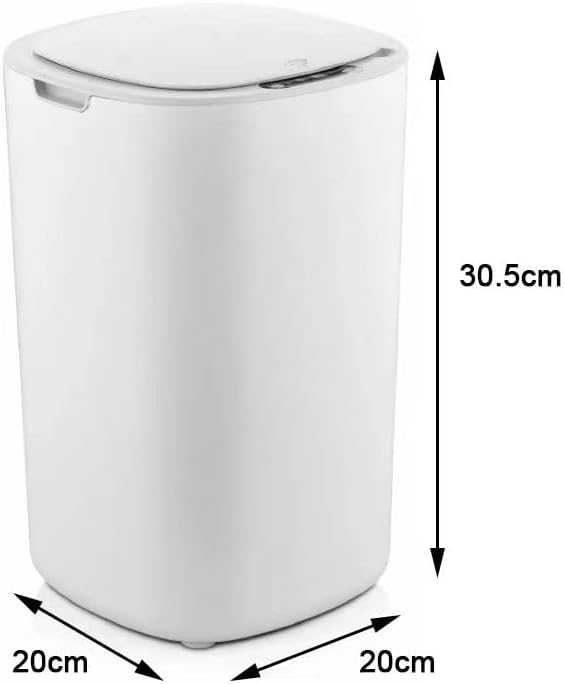 Xwwdp lixo de indução inteligente pode armazenamento elétrico de abertura automática lixo lata de cozinha lata de cesta sala