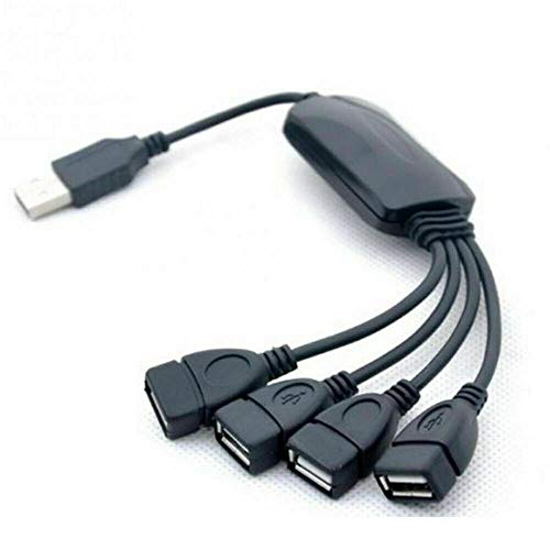 4 PORT USB 2.0 HUB SPELO DE HUBO DE VELOCIDADE 480 Mbps para PC notebook para laptop