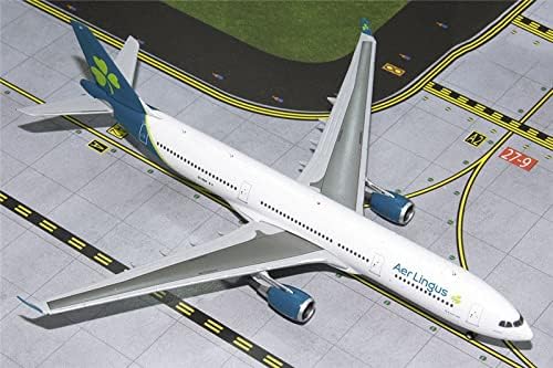 Gêmeos Aer Lingus Airbus A330-300 EI-BDY 1/400 Aeronave Diecast Modelo pré-construído