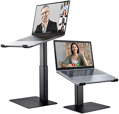 Laptop Deedrr Stand para mesa, ergonômico e laptop riser em pé para o notebook MacBook 11-17