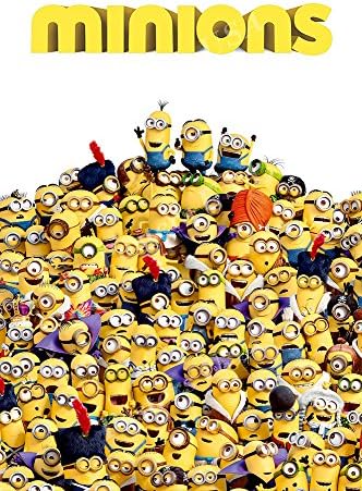 Minions Despicable Me 2 Filme Poster Glossy acabamento feito nos EUA - MOV584)