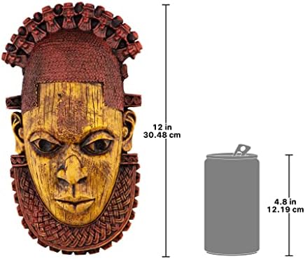Design Toscano Rainha Mãe Iyoba African Wall Mask