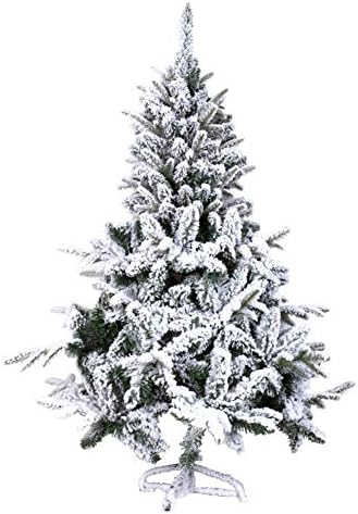 Árvore de Natal Artificial de Yumuo, Rustic Farmhouse Pré-Casé Pinheiro de Pinheiro com Decorações para Decoração de Decoração Holida Pé 180cm