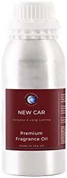 Momentos místicos | Óleo de fragrância de carro novo - 500g - Perfeito para sabonetes, velas, bombas de banho, queimadores de óleo, difusores e itens de pele e cabelo