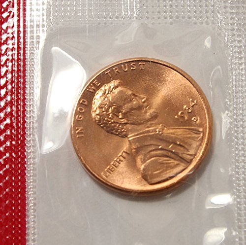 1984 D Lincoln Memorial Penny não circulou a Mint