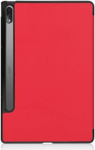 Tablet PC Case de caixa compatível com Lenovo Tab P12 Pro 12,6 polegadas Caixa de sucção Tri-Fold Stand Smart Caso, Lenovo Tab P12 Pro 12,6 Caso Slim Multi-Visualizador ângulos Stand Hard Folio Caso Caso A