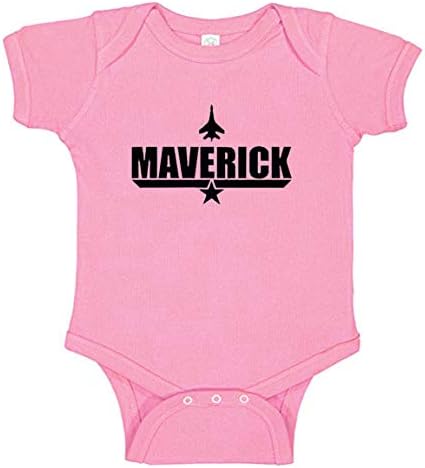 Roupas de bebê Maverick de Rodper com avião a jato