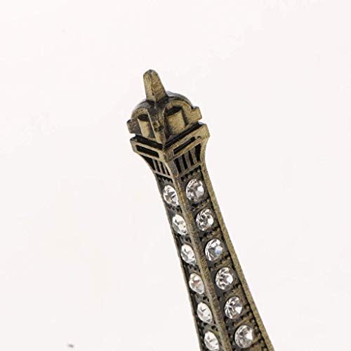 Tootenish Eiffel Tower estatueta Metal Paris Eiffel Tower estátua estatueta como suporte de joalheria Decoração de modelo vintage