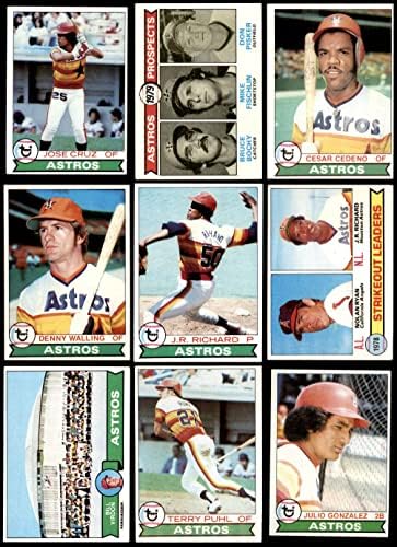 1979 Topps Houston Astros Set Houston Astros VG/Ex+ Astros