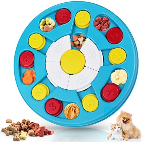 Joansan Dog Puzzle Toys, jogo interativo de cães, brinquedos de enriquecimento de cães para filhotes estimulando mentalmente