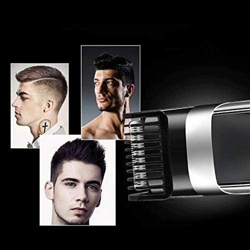 GFDFD Profissional Cabelo elétrico Clipper, cortador de cabelo elétrico recarregável USB para homens, tesoura de barbear à prova d'água,