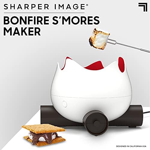 O fabricante de marshmallow s'mores de marshmallowle de imagem mais nítida, inclui quatro garfos e peças de limpeza fáceis,