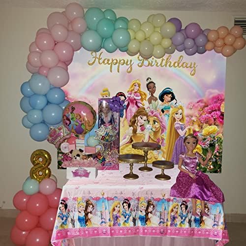 Princesa Glitter Tonela e Princesa Kit de Principal Decorações de Partes Decorações de Partes de Princesa Festa