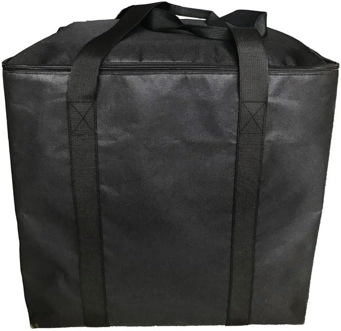 Bolsa de armazenamento portátil de vaso sanitário, saco de vaso sanitário de nylon com uma camada dupla pesada, bolsa de transporte