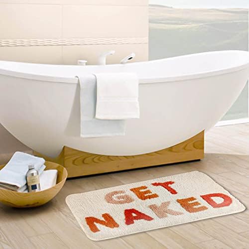 Acesse o tapete de banho nua: pegue tapete de banho nua tapetes de banho fofos para decoração de banheiro não deslize