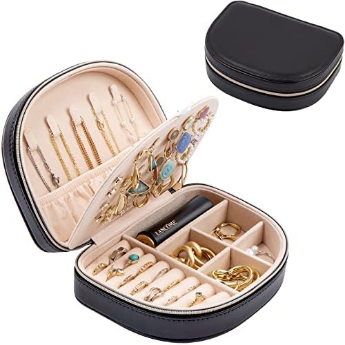 Pacote de organizador de caixas de jóias da Procase com caixa de jóias de tamanho de viagem