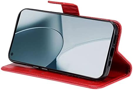 Memaxelus Wallet Case para OnePlus 10 Pro 5G, 10 Pro 5g Caixa de telefone com suporte de cartão de cartão de kickstand Slot Caso Flip Premium PU PU compatível