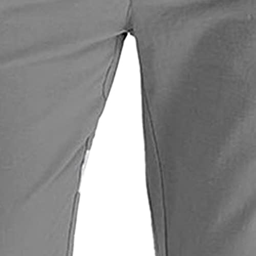 calça de carga lcepcy para homens camuflando folga relaxada trabalho esbelto e alto e alto magro casual solto de cintura alta alta