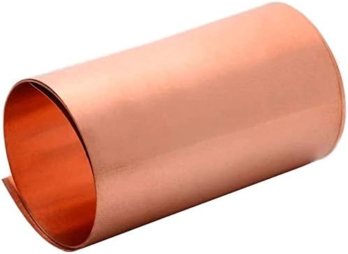 Xunkuaenxuan metal alumínio de cobre folha de cobre Material de folha de cobre Material de corte- Uso geral DIY ou contratados