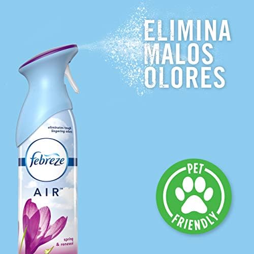 Spray de reflexão de ar Febreze®, cheiro Spring & Renewal ™, 8,8 oz
