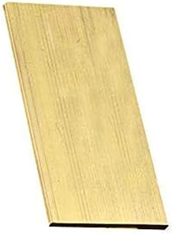 Folha de latão de huilun folha de latão quadrado barra plana linha bastão placa de cobre placa metal materiais industriais crus Experimento Modelo
