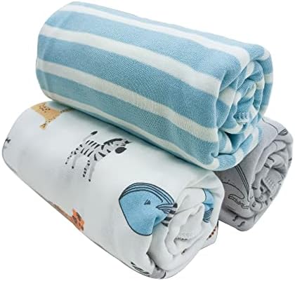 Recebendo Cobertores Garota 3 Pacote Algodão Cobertores de algodão unissex Cobertores de bebê 35 x 35 Recém -nascidos recebendo