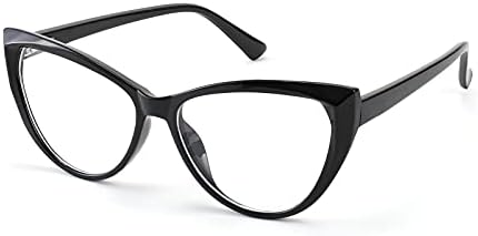 Wanwan Cat Eye Bifocal Reading Glasses For Mull Men, Computer Spring Hinge Reader Fashion Frame