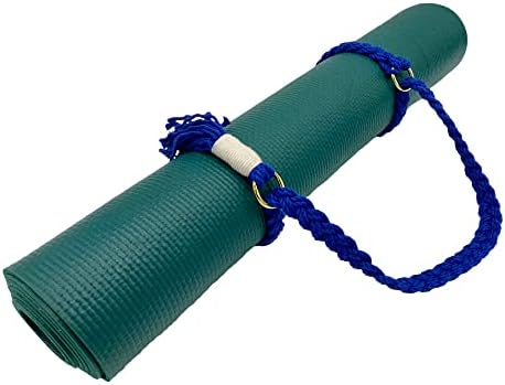Transportador de tapete de ioga ajustável Ravenox | Tote de algodão para acessórios de ioga | As tiras se ajustam a todos