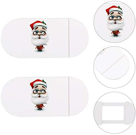 Solustre tablet para niños comprimido tablet capa de webcam slide laptop lapture camera capa de tampa de santa de natal