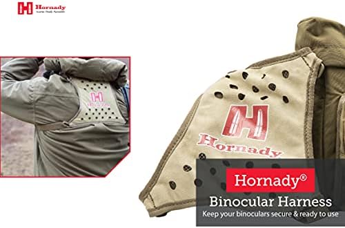 Caice/arnês binocular Hornady-Suporte binocular durável e leve com painel X de ajuste de forma para conforto e desgaste sem mãos