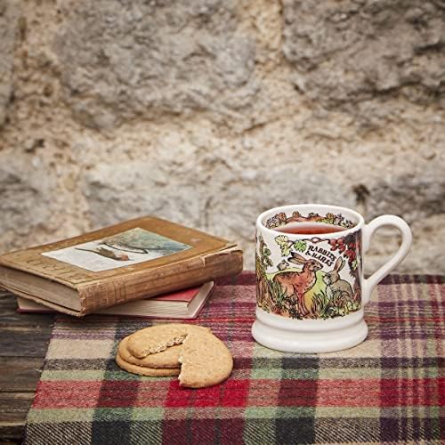 Emma Bridgewater Cerâmica feita à mão na floresta Coelhos e lebres presentes de café e caneca de chá