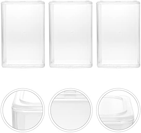 Modelo transparente Caixa de exibição Cubo: 6pcs Bubble Mart Caixa de exibição Clear Action Figuras Display Caso da caixa de bancada