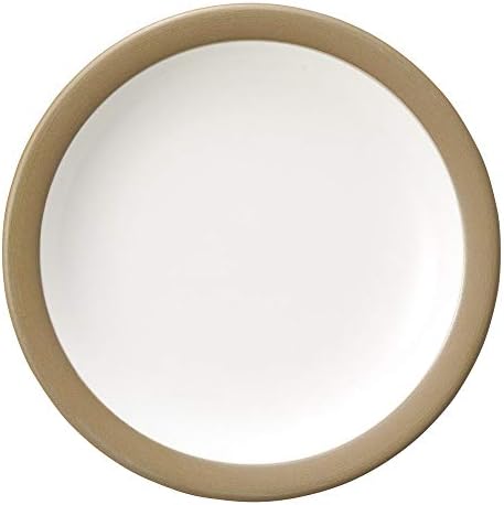 Colheita de manhã branca de 8,5 polegadas placa de sobremesa, 8,5 x 1,2 polegadas, placa média, restaurante, oeste, uso comercial