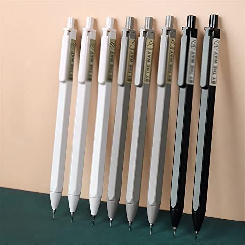 Lápis mecânico de 6pc com recargas 0,5/0,7 mm 2b Lápis automáticos Pressione Lápis de pintura de caneta