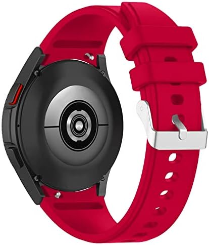 uemoh clássico relógio bandas compatíveis para samsung Galaxy Watch 5 / Galaxy Watch 4 40mm 44mm / relógio 4 clássico 42mm 46mm, banda de relógio de silicone 20mm, reposição de esportes Strap, assista bandas para homens mulheres mulheres